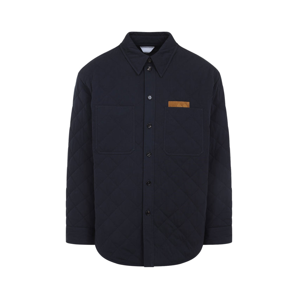 Bottega Veneta Quilted Overshirt Men