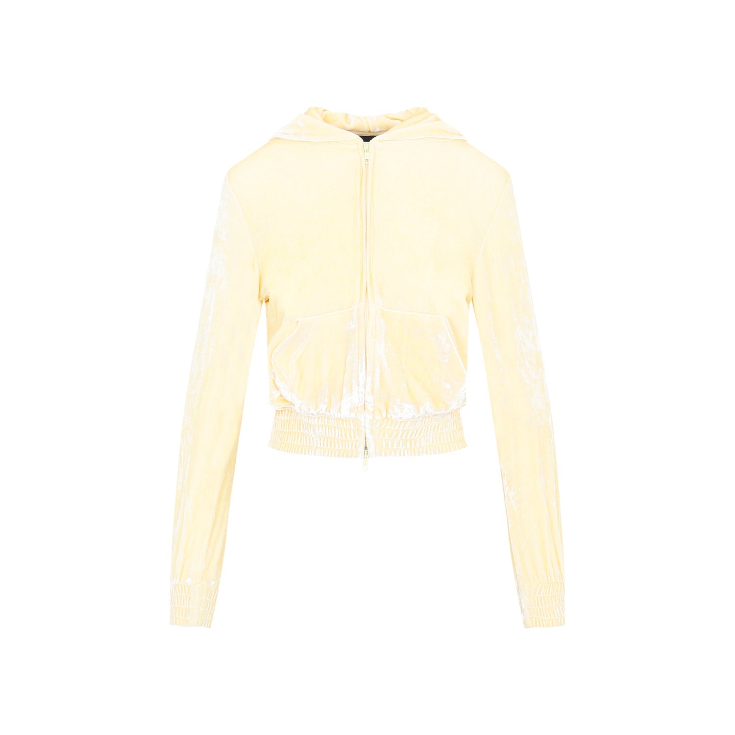 Balenciaga Fitted Zip-Up Hoodie Women