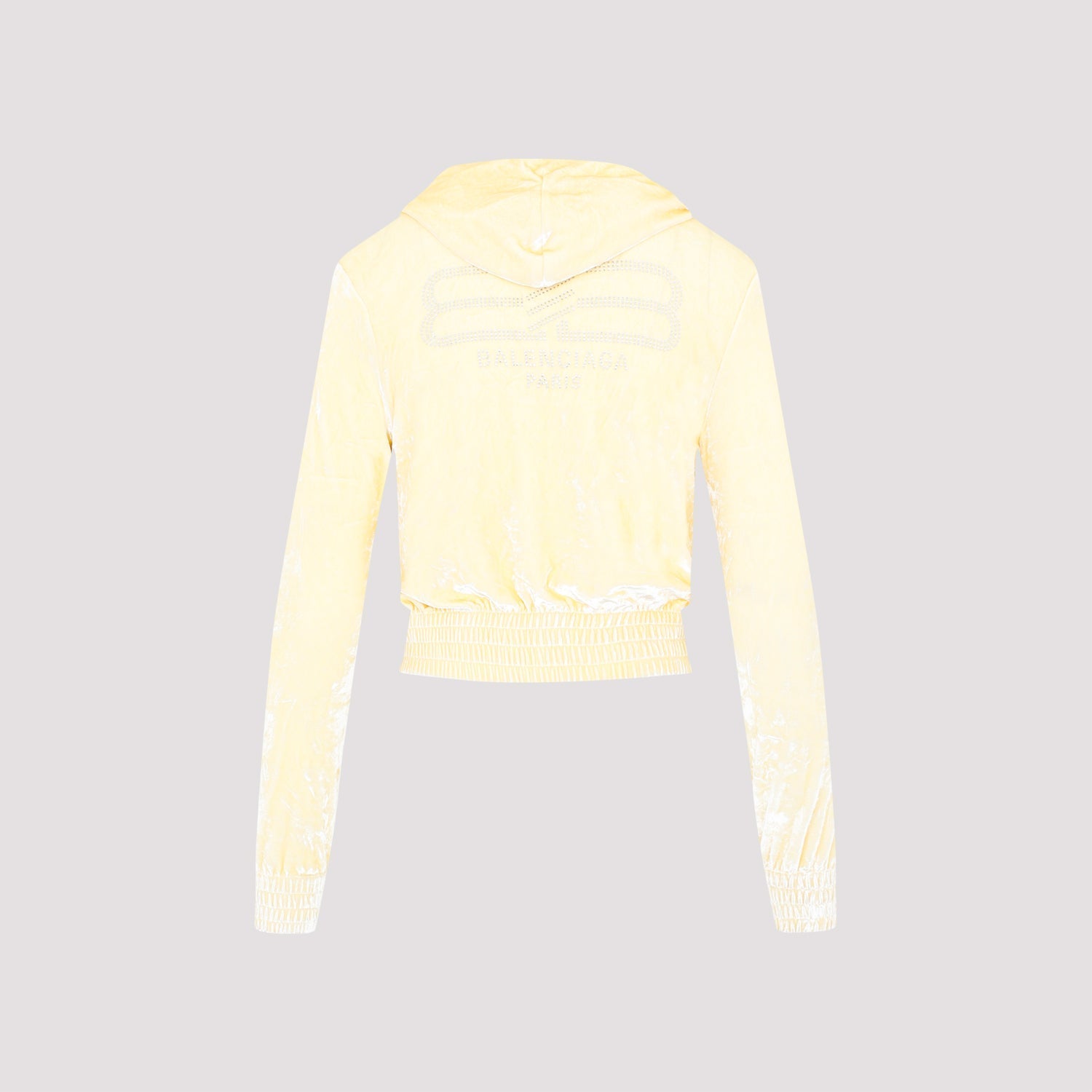 Balenciaga Fitted Zip-Up Hoodie Women