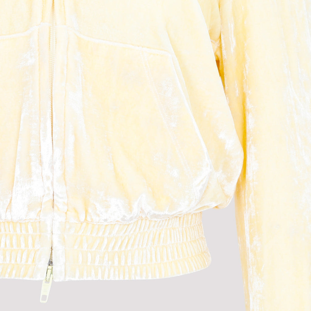 Balenciaga Fitted Zip-Up Hoodie Women