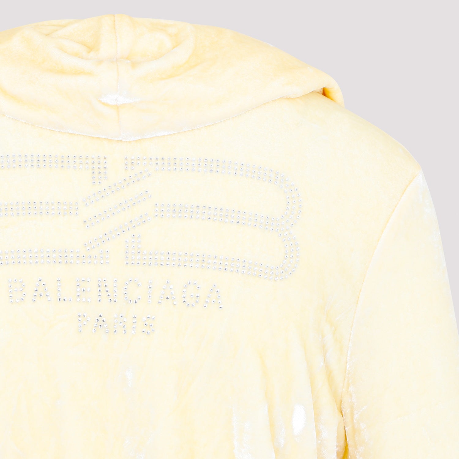 Balenciaga Fitted Zip-Up Hoodie Women