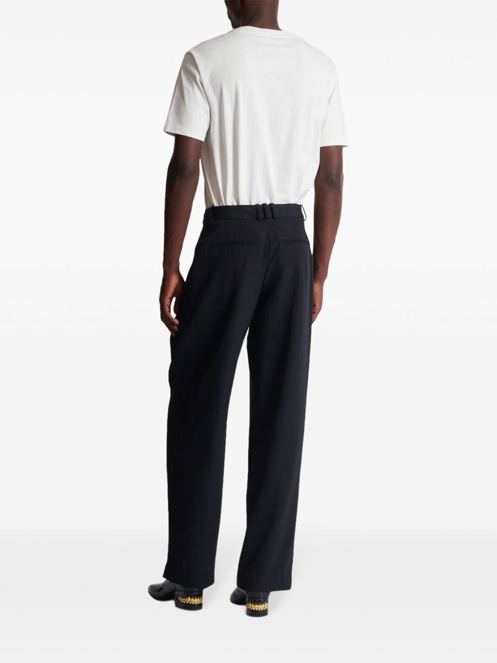 Balmain Men Pleated Gdp Pants