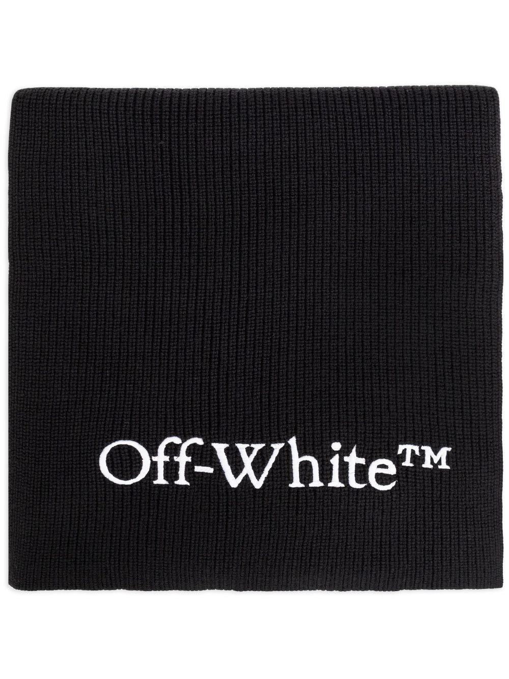 Off White Men Wo Logo Bksh Knit Scarf