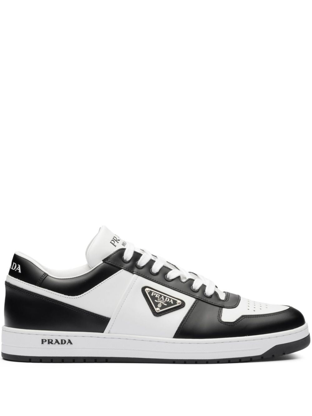 Prada Men Two-Tone Downtown Sneakers