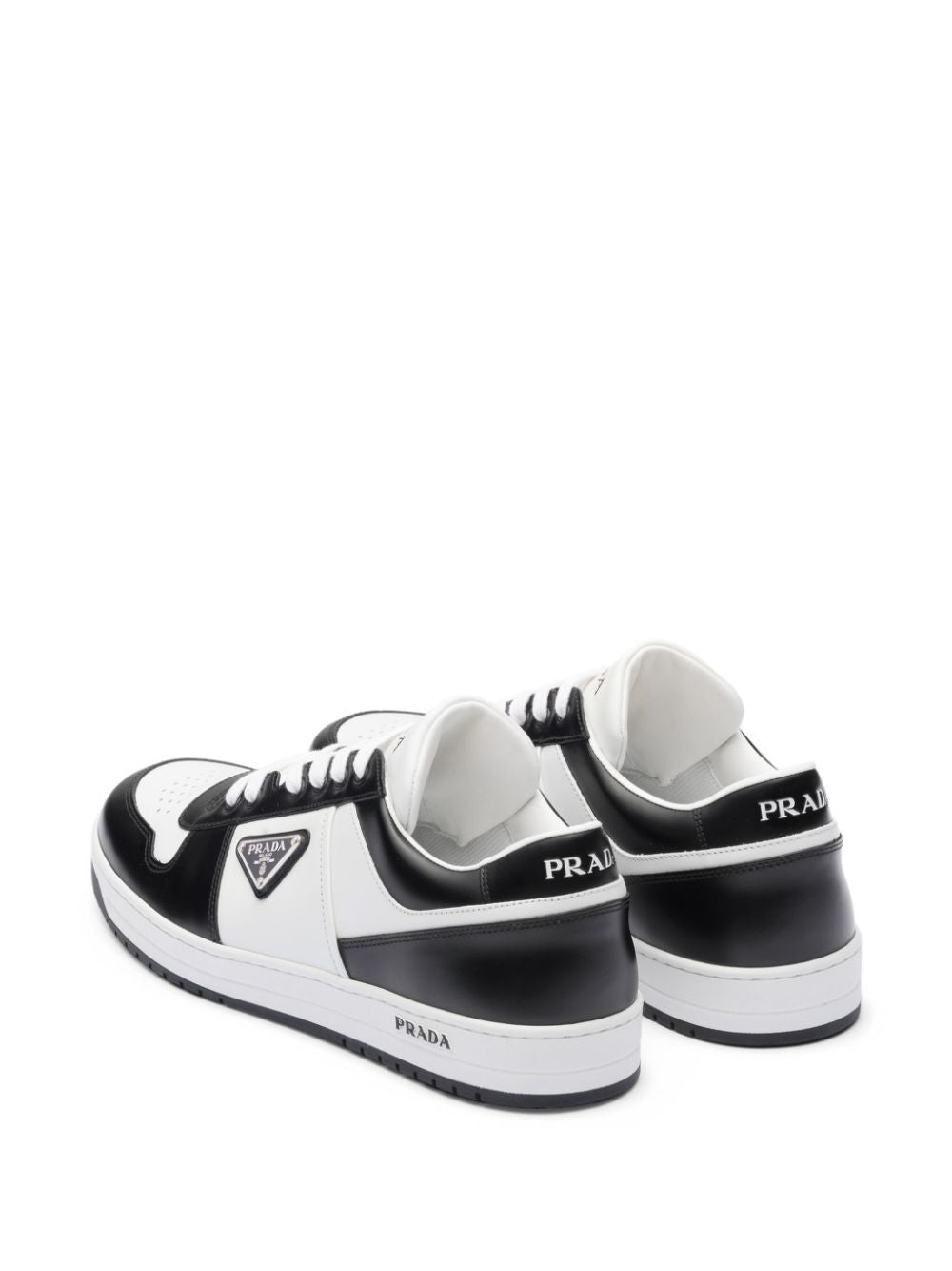 Prada Men Two-Tone Downtown Sneakers