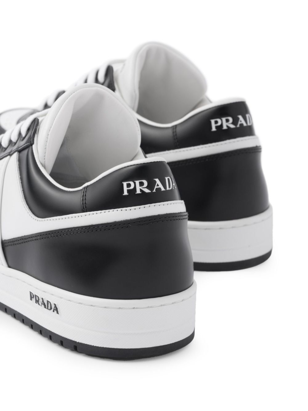 Prada Men Two-Tone Downtown Sneakers