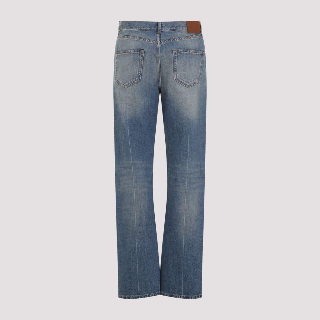 Alexander Mcqueen Straight Leg Jeans Men