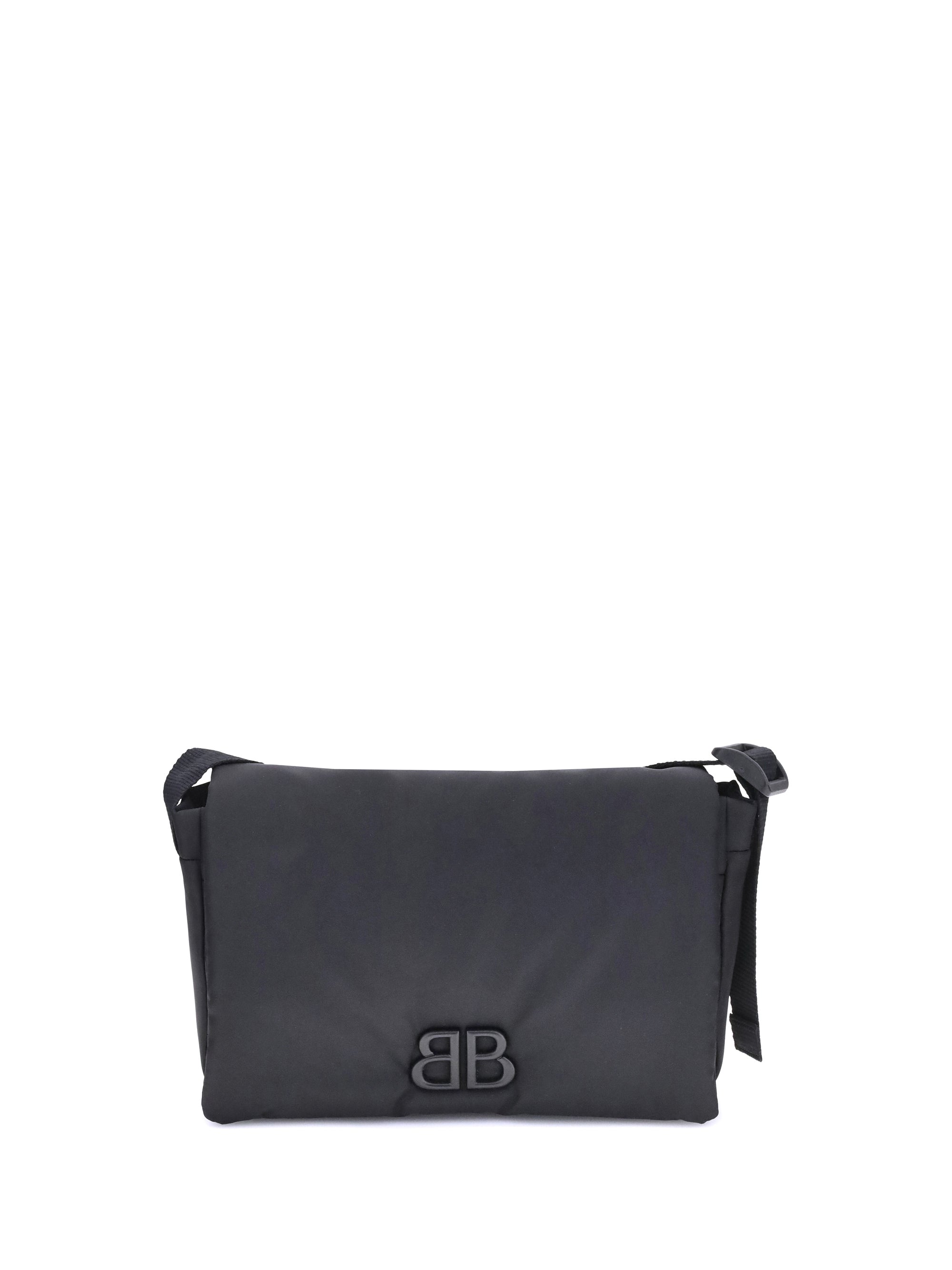 Balenciaga Men Nylon Monaco Shoulder Bag