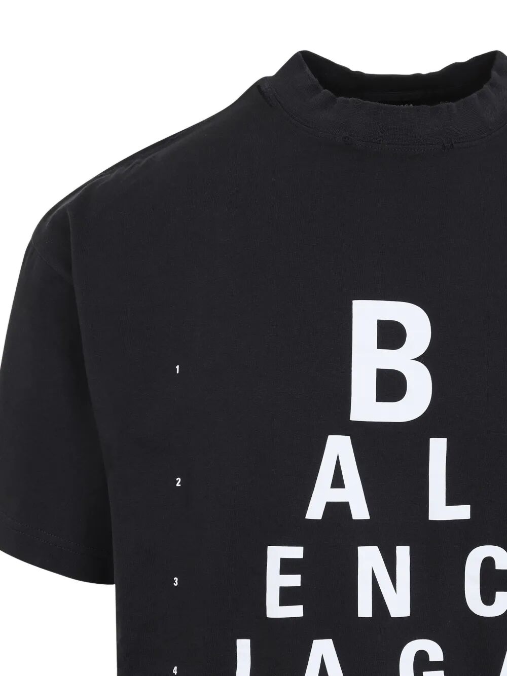 Balenciaga Women Optical Artwork Oversized T-Shirt