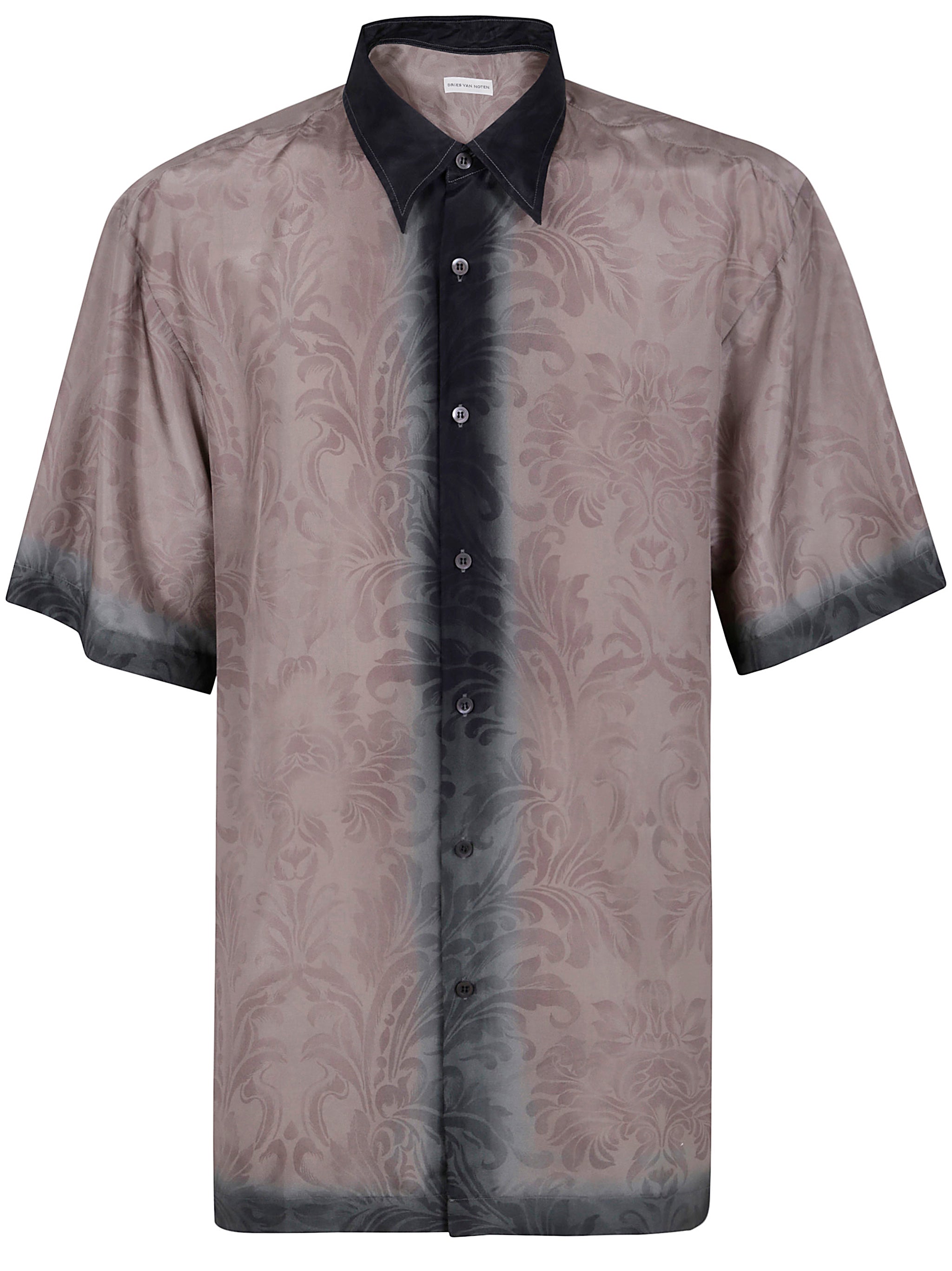 Dries Van Noten Men Short Sleeves Cassidye Shirt