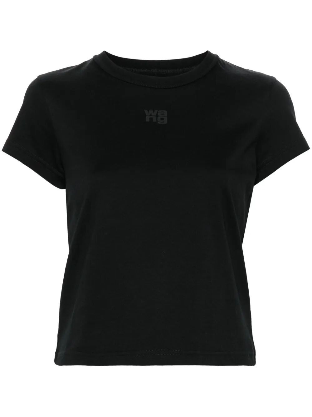 Alexander Wang Women Essential Jsy Shrunken Tee W/Puff Logo