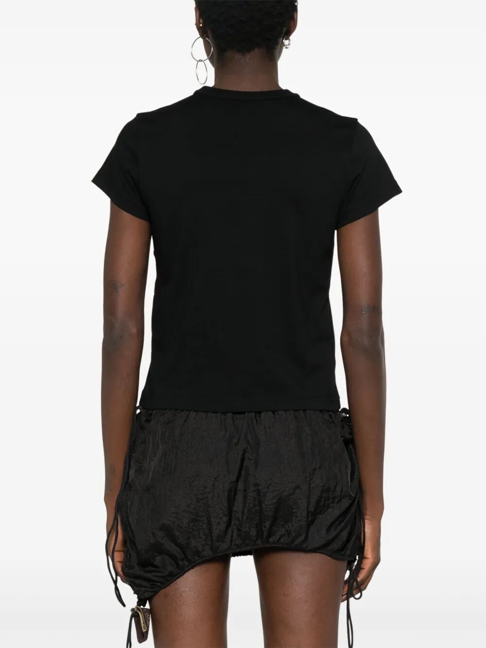 Alexander Wang Women Essential Jsy Shrunken Tee W/Puff Logo