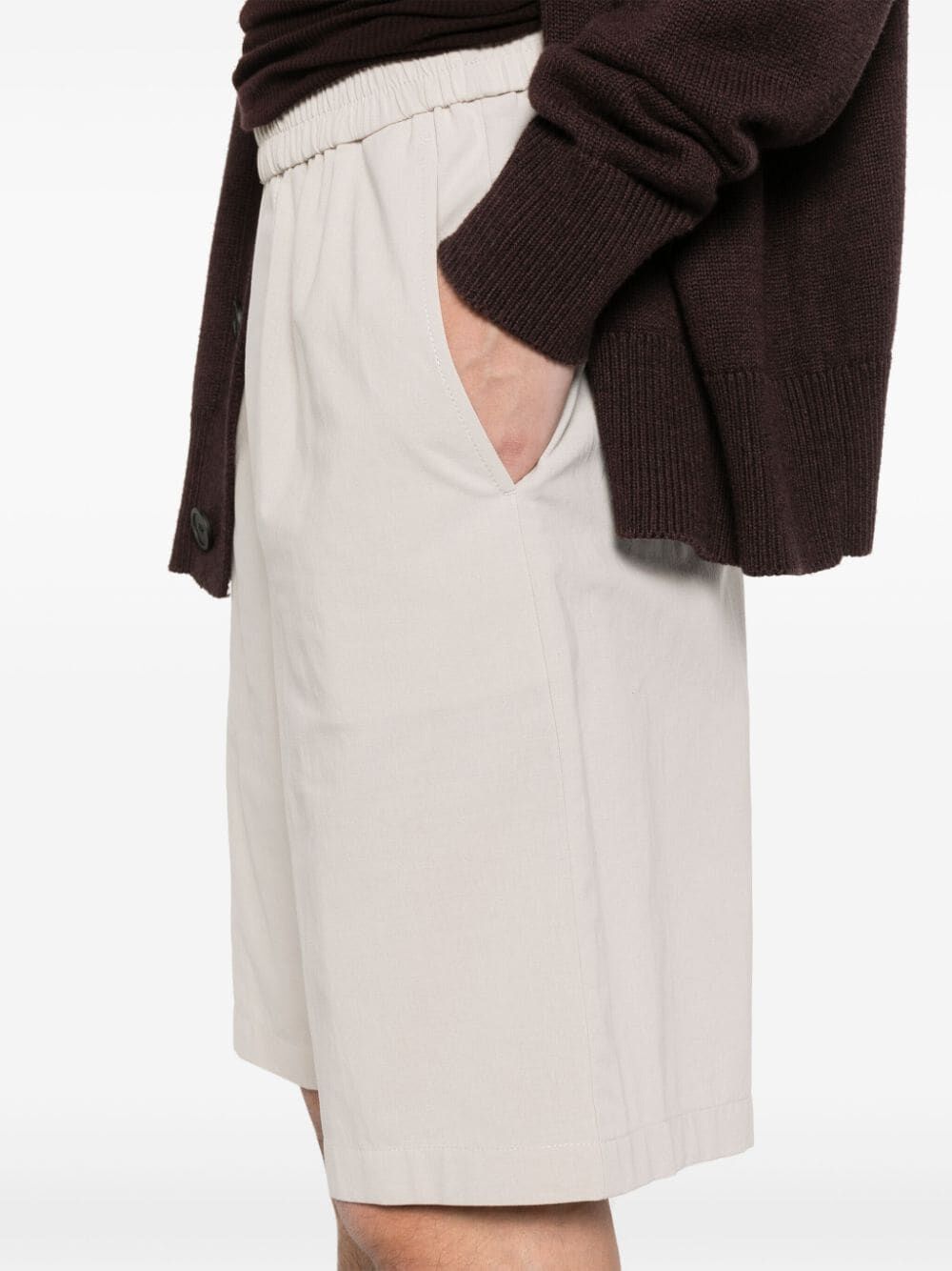 Ami Alexandre Mattiussi Men Elasticated Waist Bermuda