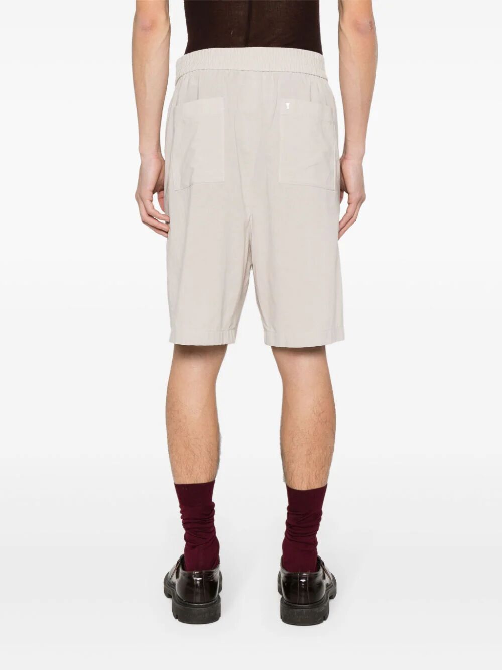 Ami Alexandre Mattiussi Men Elasticated Waist Bermuda