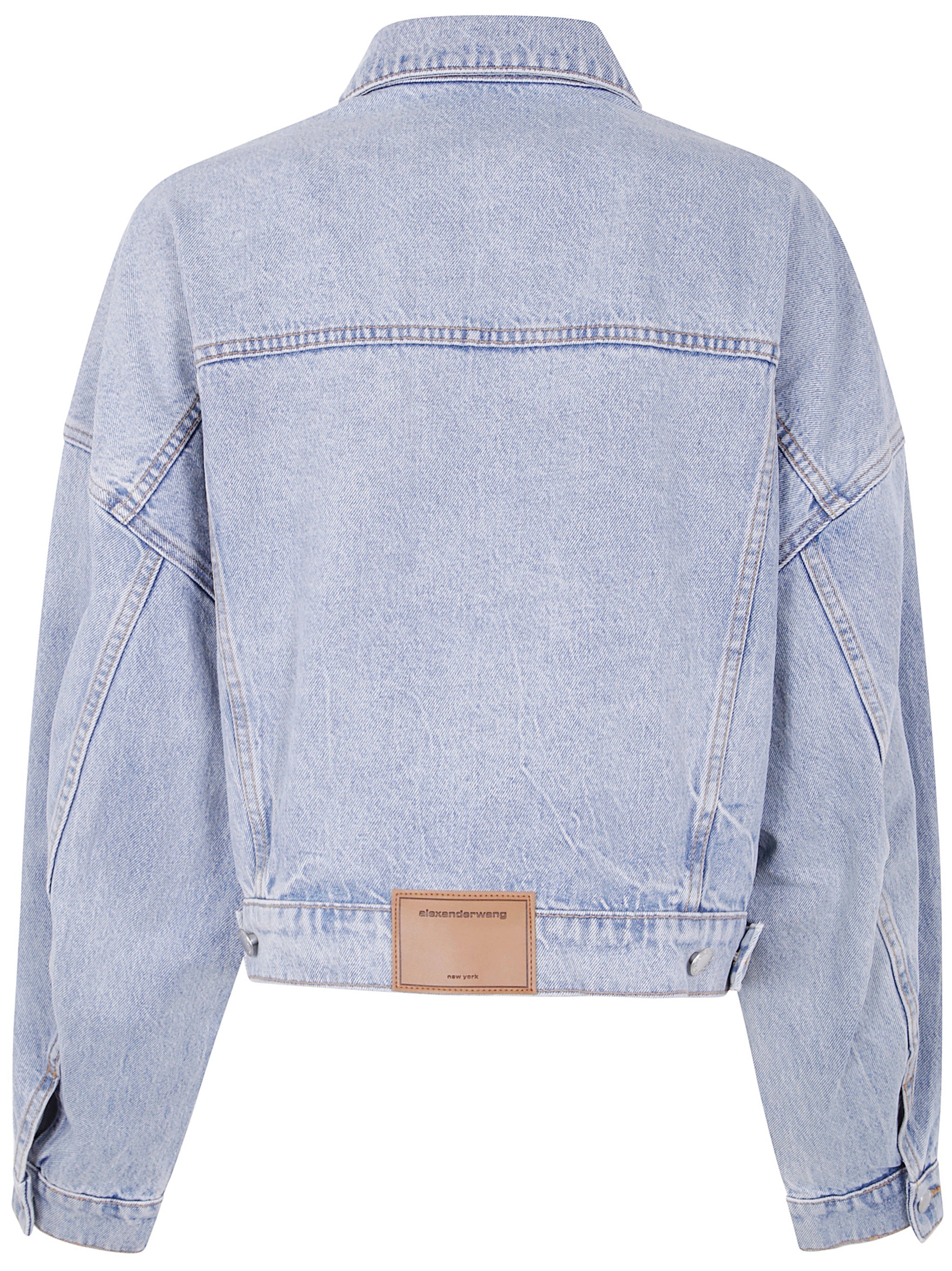 Alexander Wang Women Clip Trucker Jacket