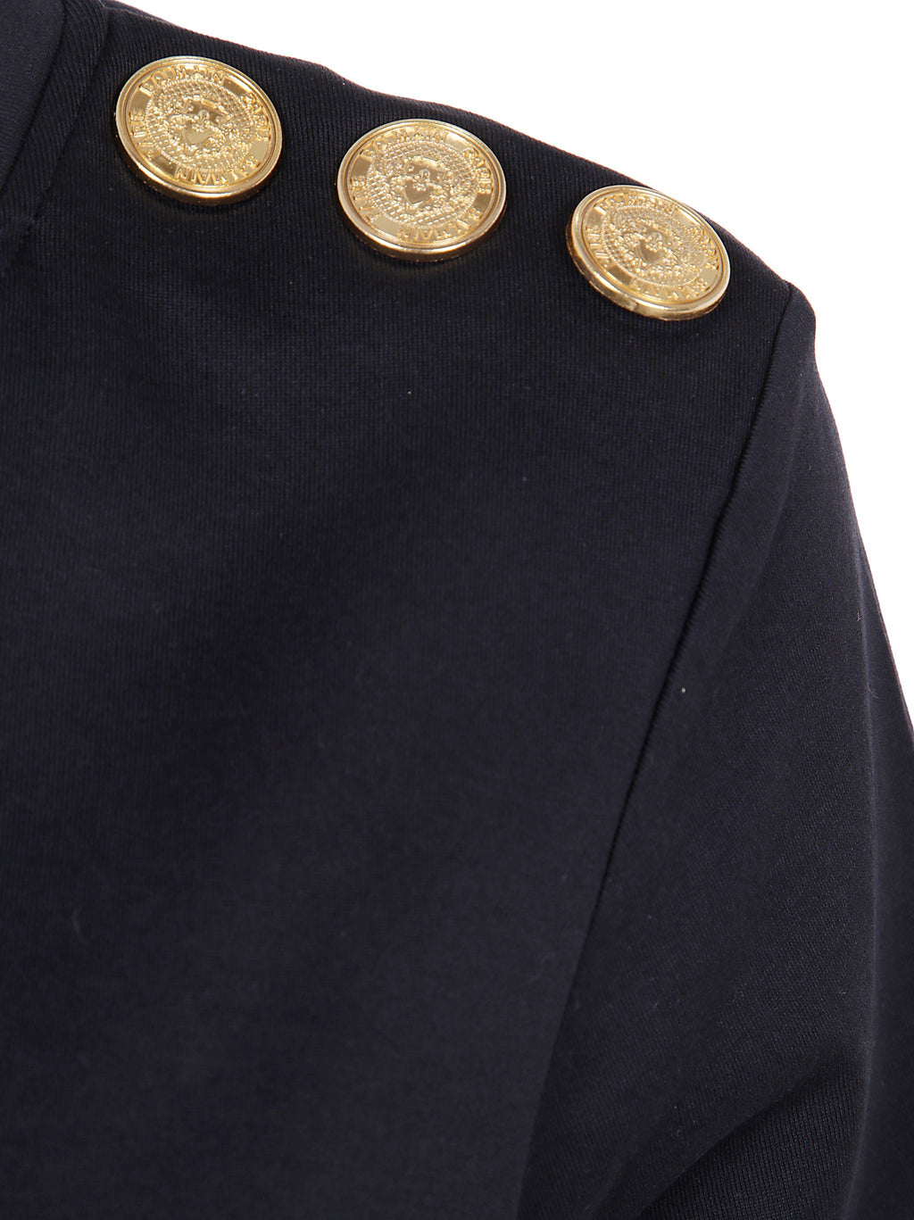 Balmain Women 3 Buttons Balmain Printed T-Shirt