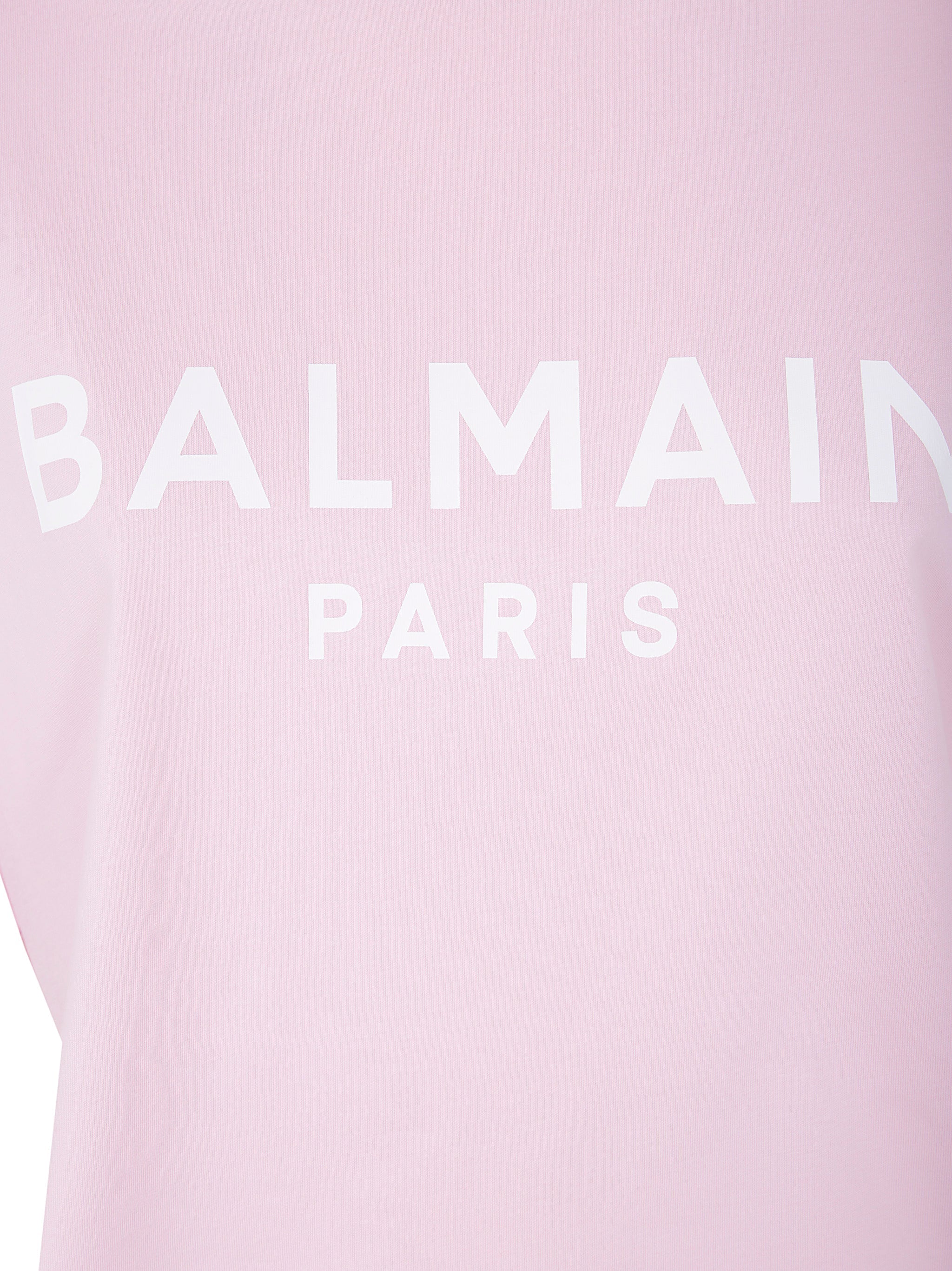 Balmain Women Balmain Printed Cropped T-Shirt