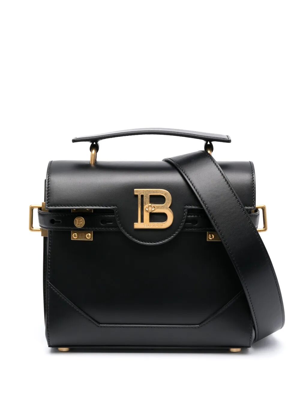 Balmain Women "B-Buzz 23" Calfskin Bag