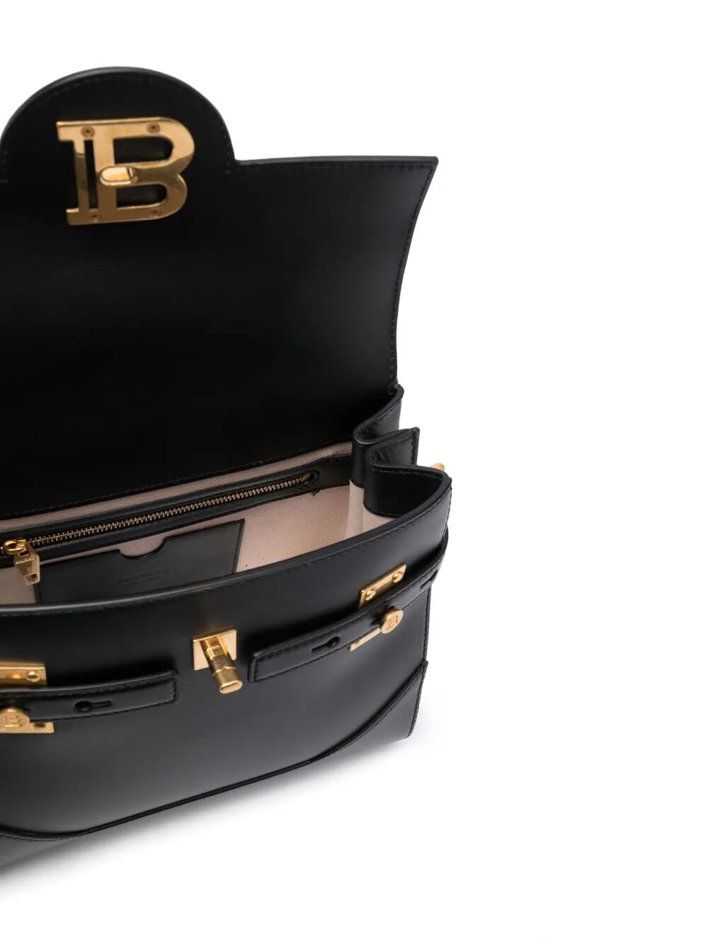 Balmain Women "B-Buzz 23" Calfskin Bag