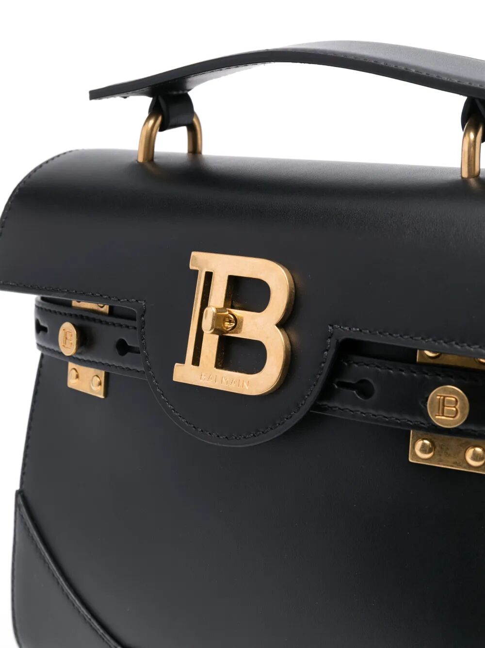 Balmain Women "B-Buzz 23" Calfskin Bag