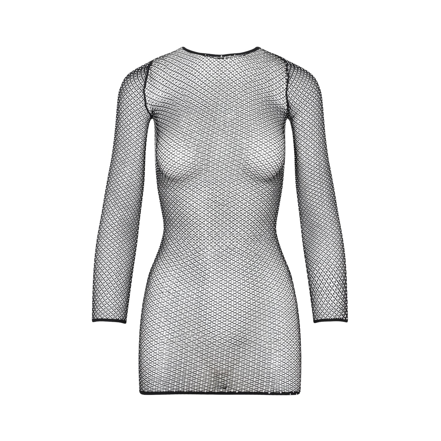 Balenciaga Crystal Mesh Mini Top Women