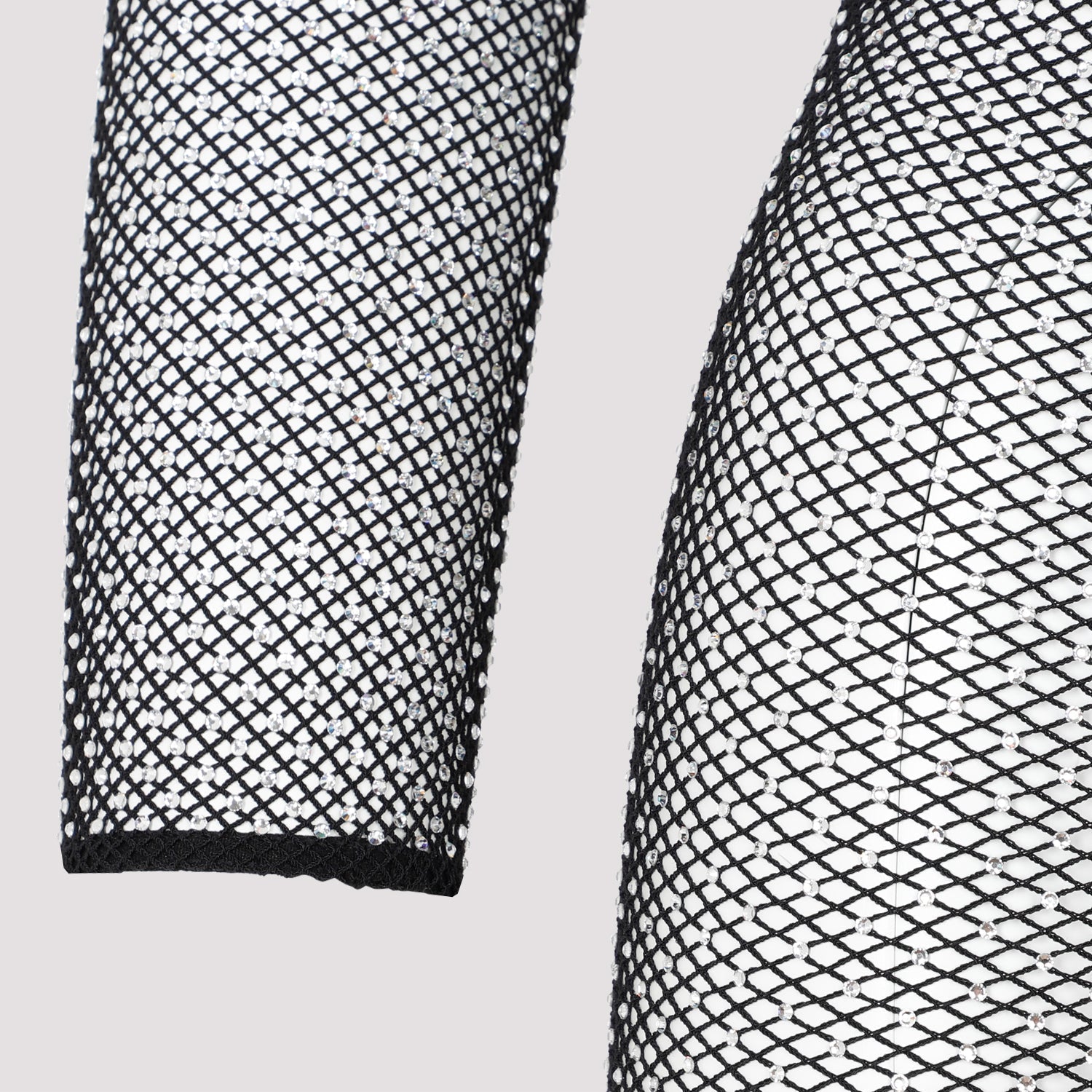 Balenciaga Crystal Mesh Mini Top Women