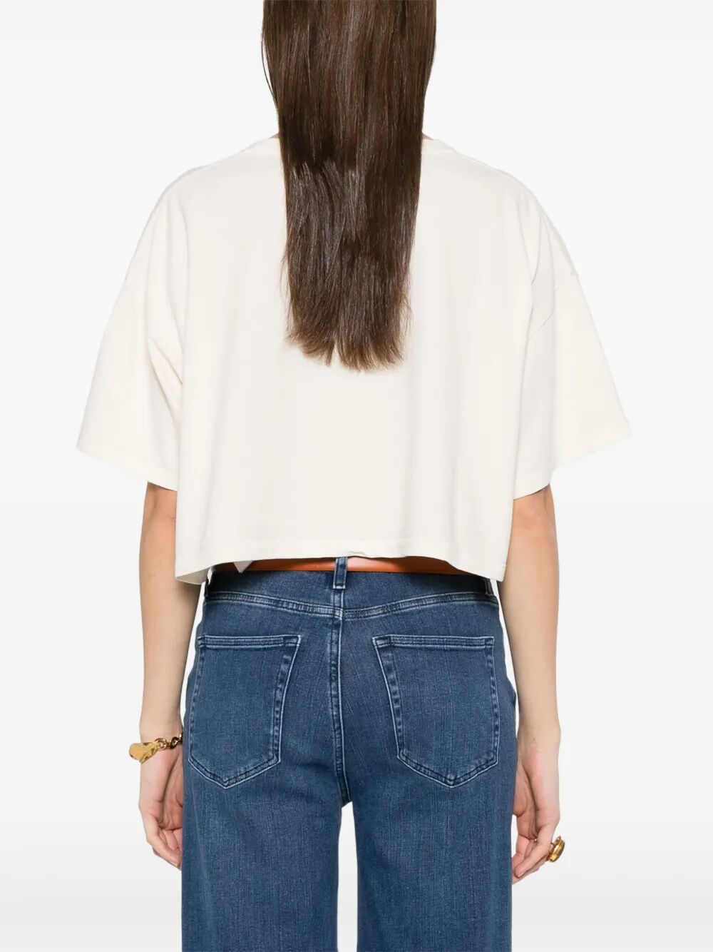 Chloe Women Oversize Crop Top