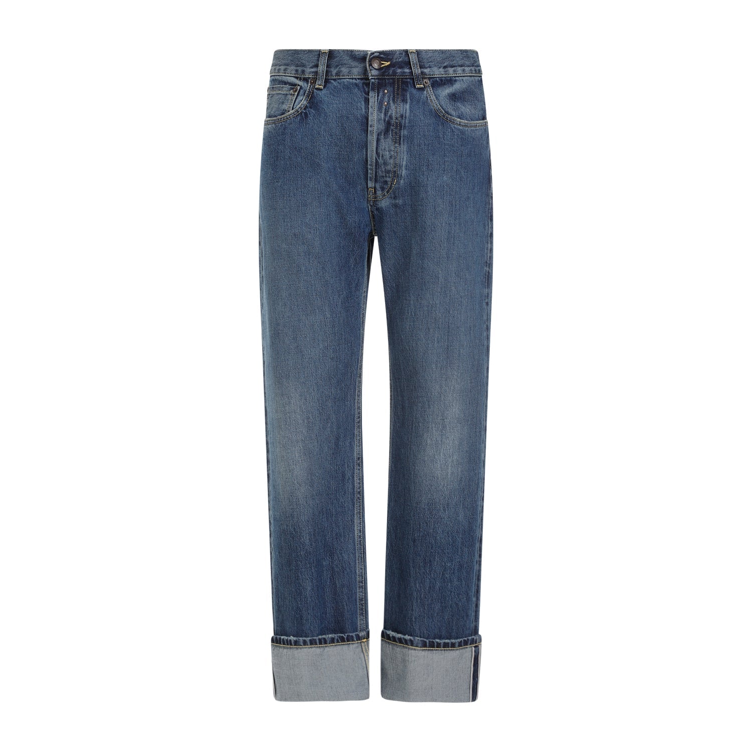 Alexander Mcqueen Turn Up Jeans Men