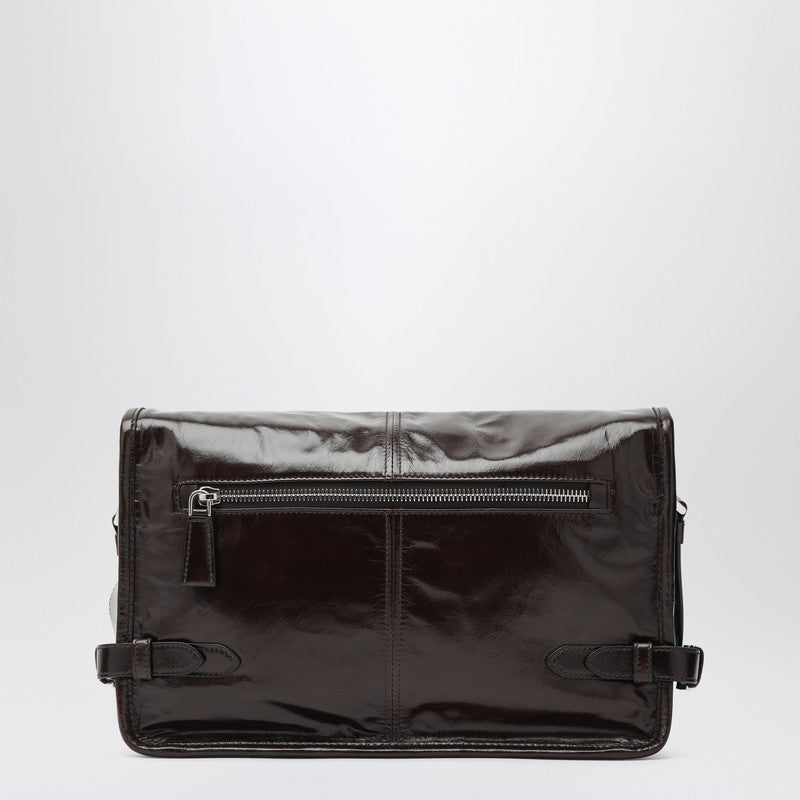 Prada Brown Shoulder Bag With Flap Men