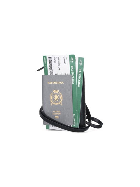 Balenciaga Men Passport' Smartphone Holder
