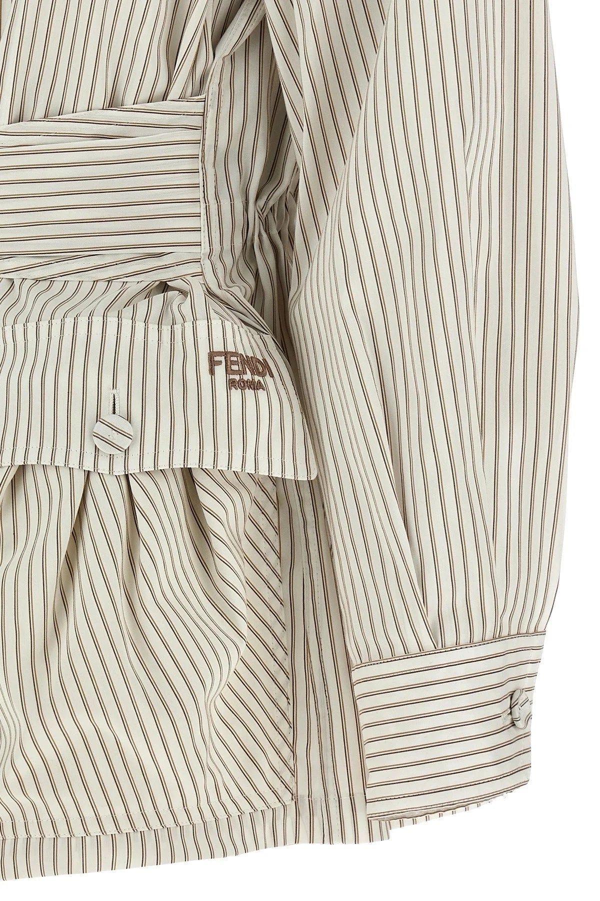 Fendi Women Striped Blouson