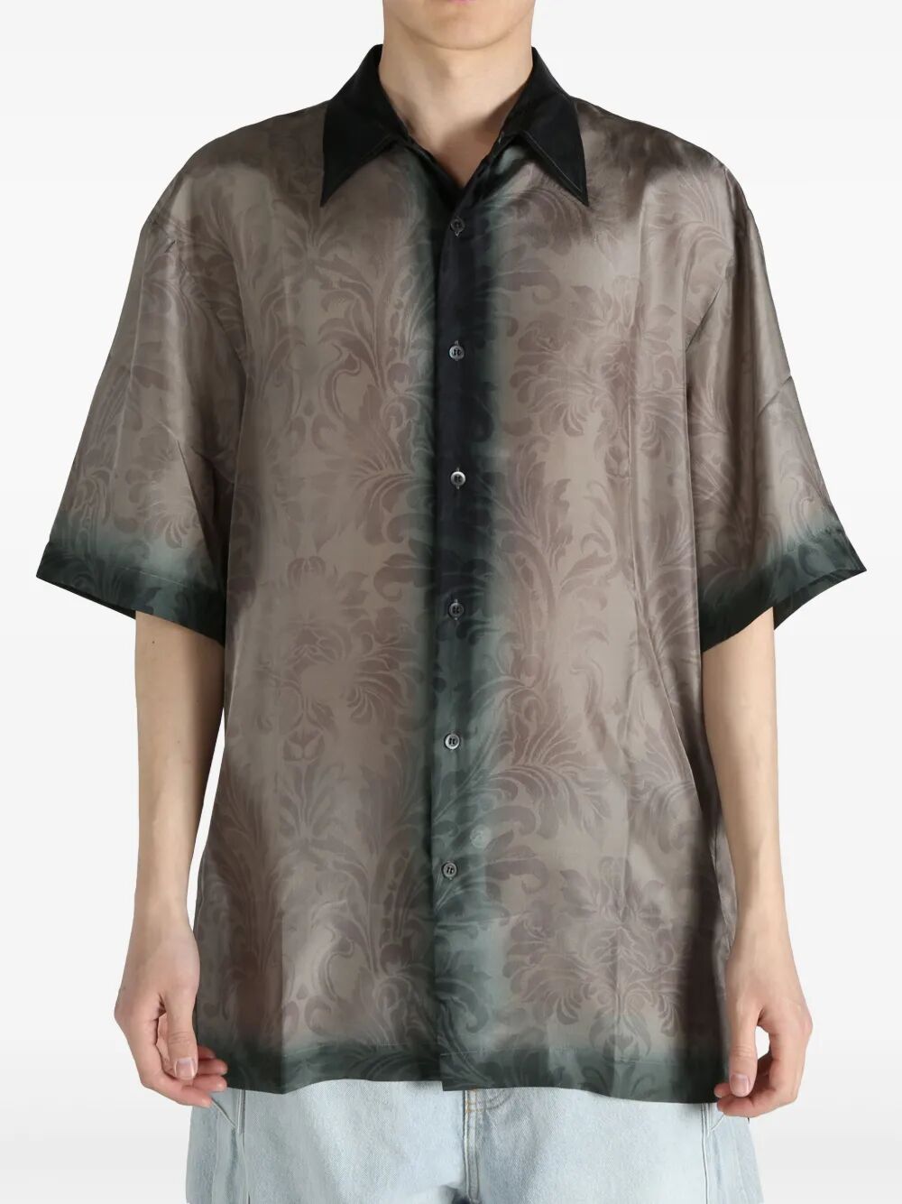 Dries Van Noten Men Short Sleeves Cassidye Shirt