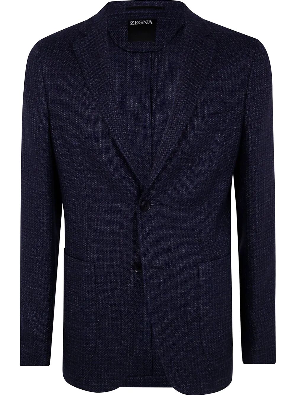 Zegna Men Wool And Linen Jacket