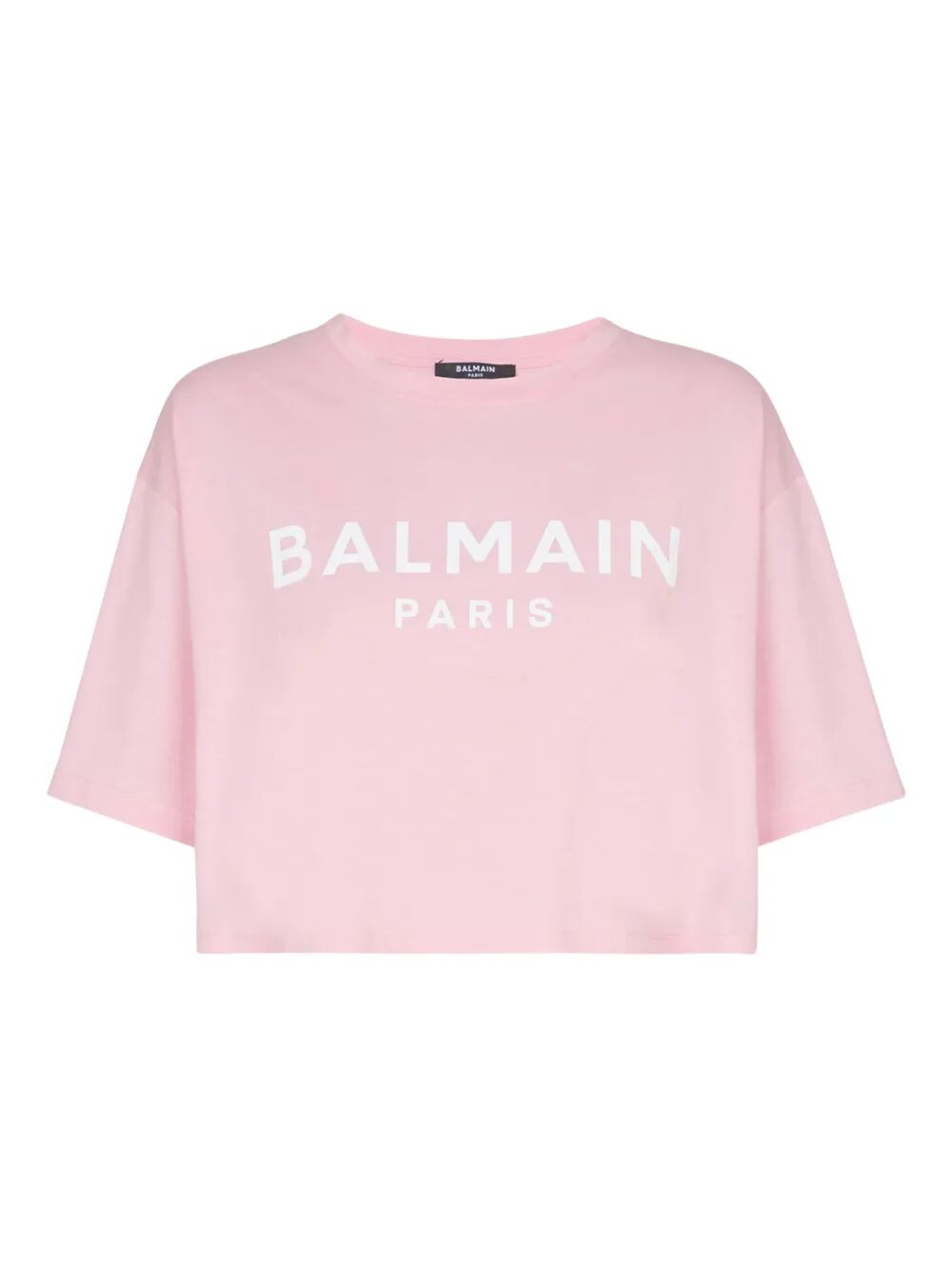 Balmain Women Balmain Printed Cropped T-Shirt