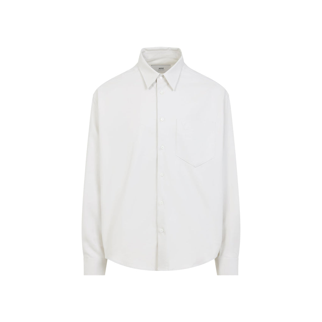 Ami Embossed Adc Shirt Men