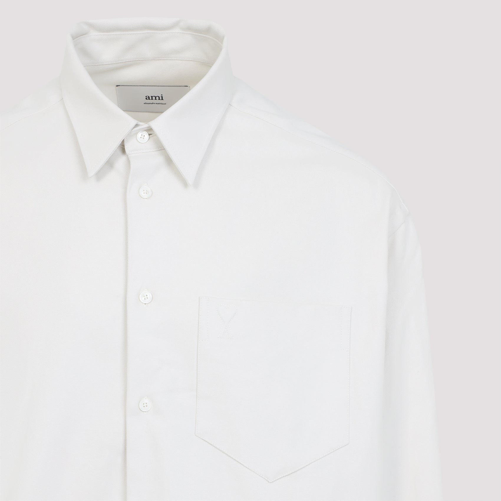 Ami Embossed Adc Shirt Men