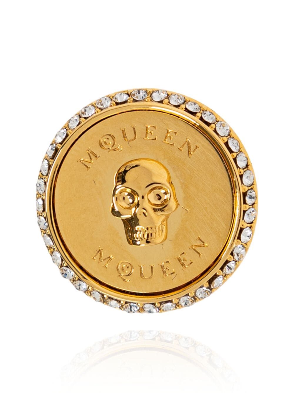 Alexander Mcqueen Women Sovereign Skull Earrings