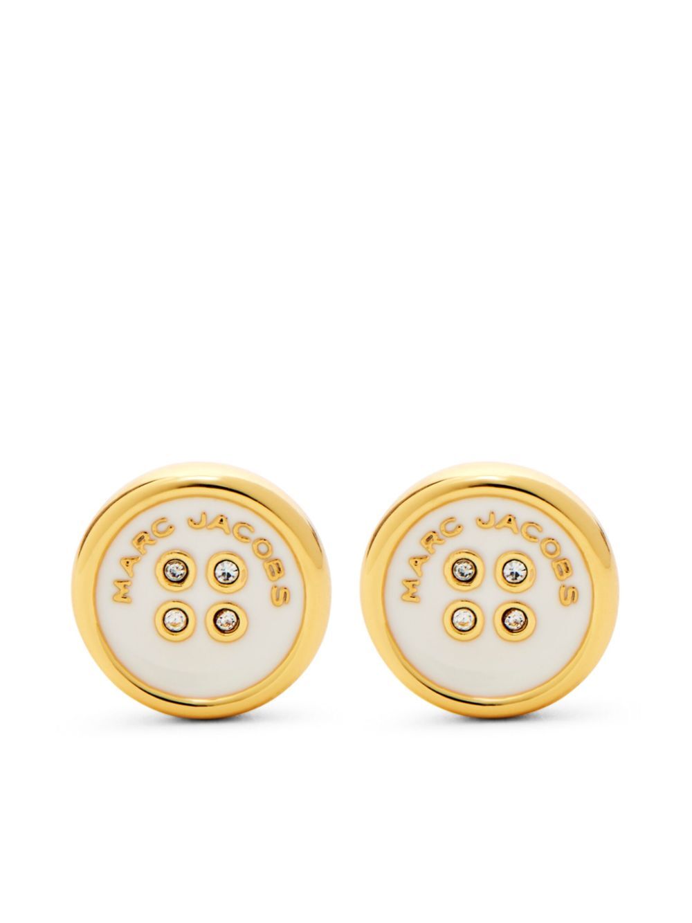 Marc Jacobs Women The Button Stud Earrings