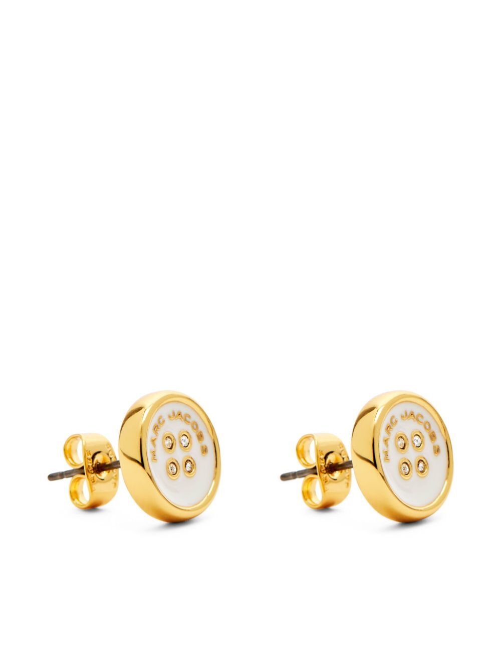 Marc Jacobs Women The Button Stud Earrings