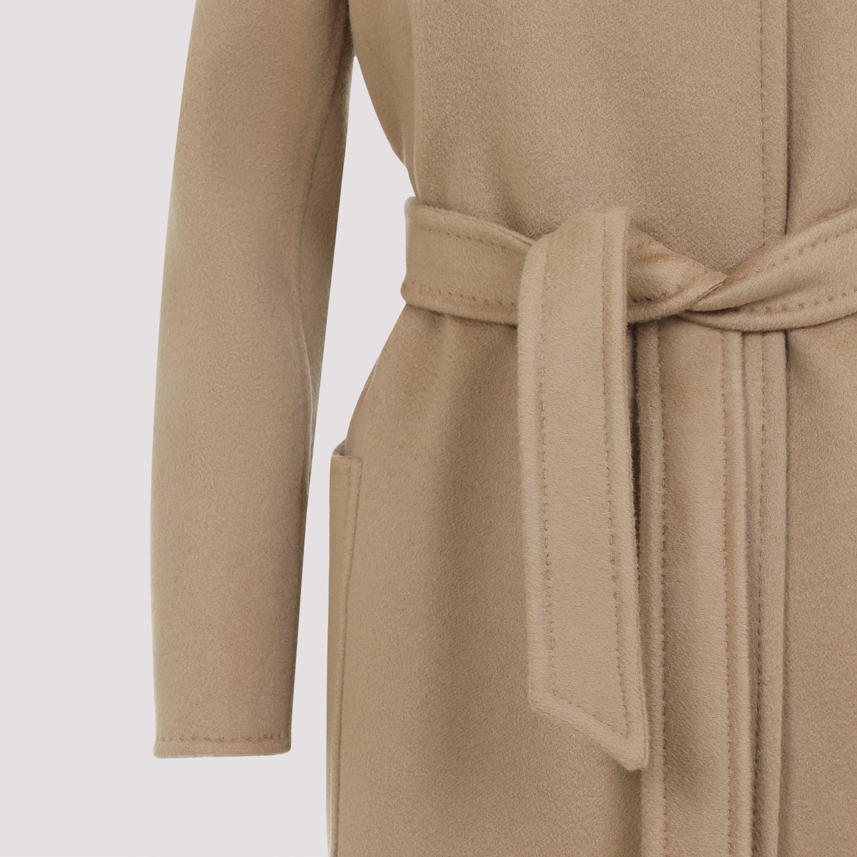 Max Mara Artur Belted Cashmere Coat Women