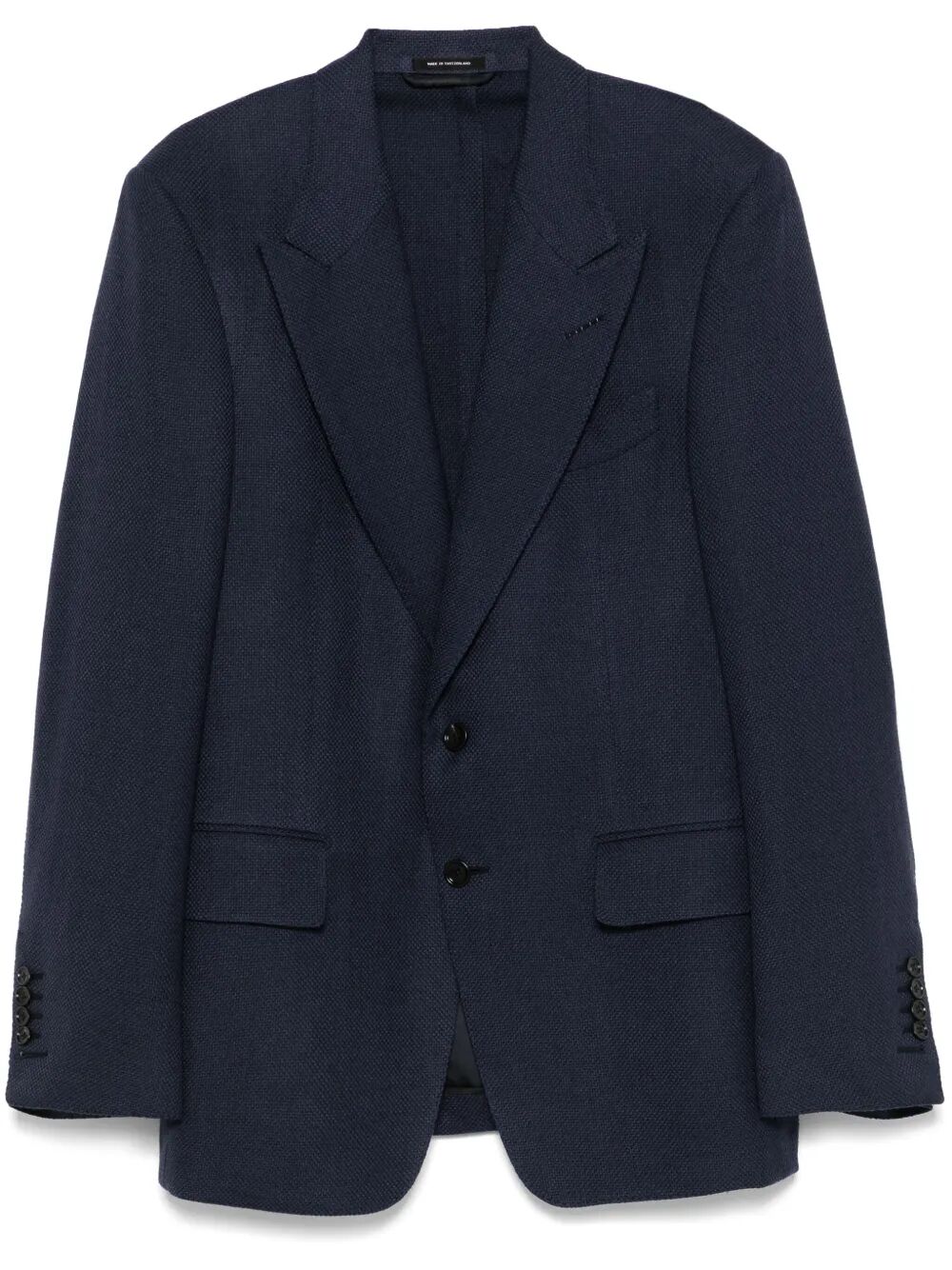 Tom Ford Men Basket Weave Shelton Wool Jacket