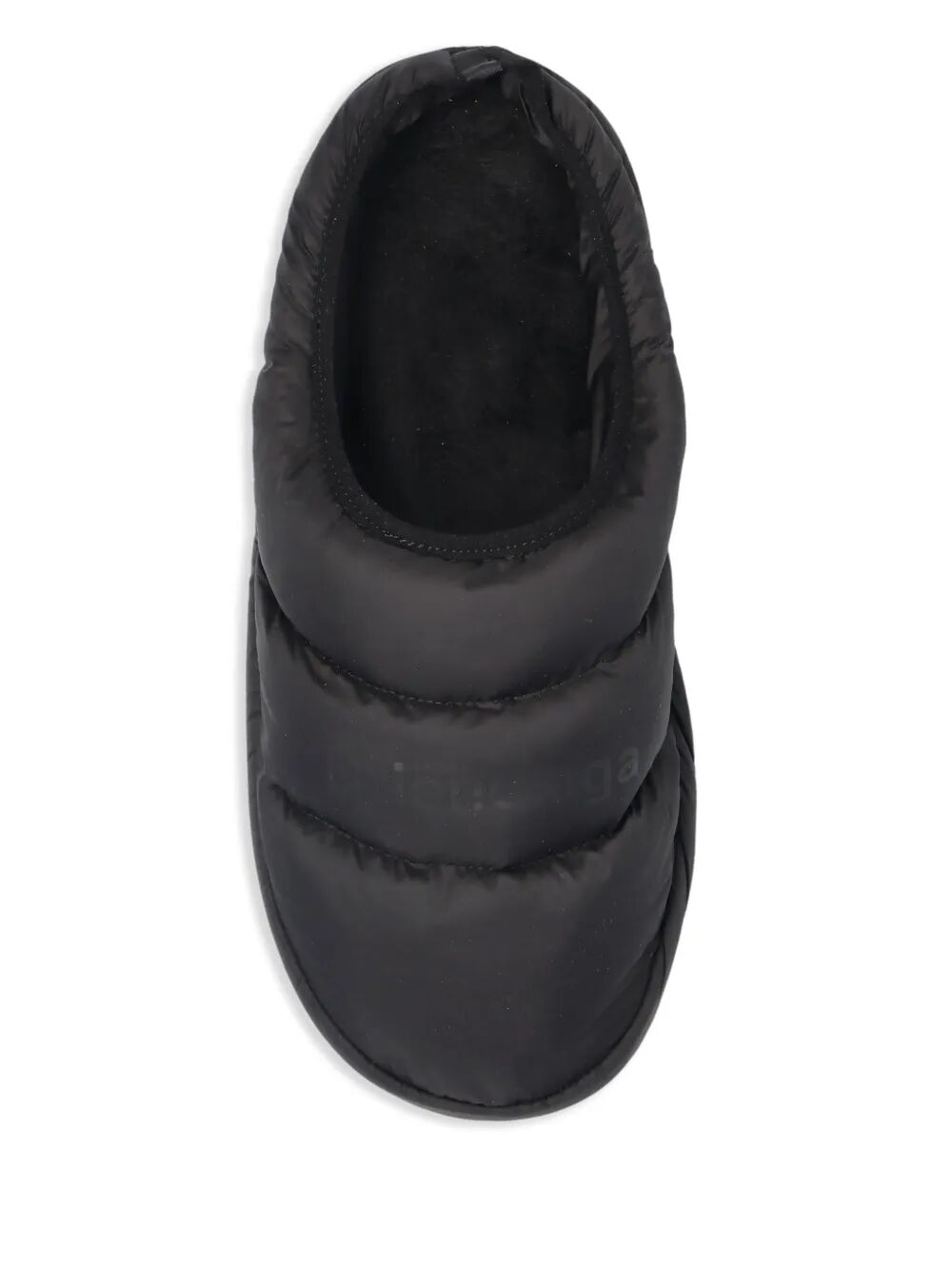 Balenciaga Men Polyamide And Fleece Alaska Slipper