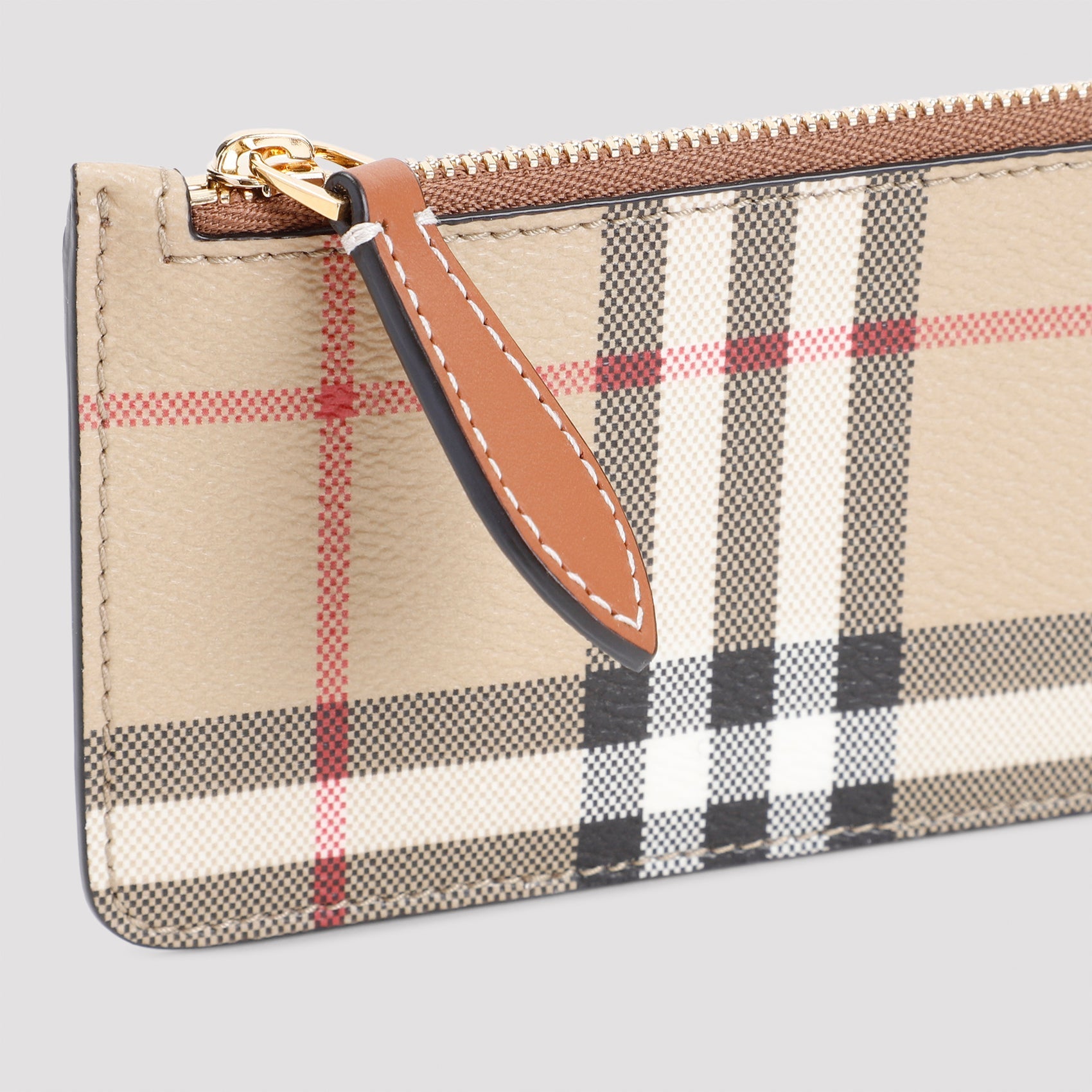 Burberry Somerset Zipper Card Case Women