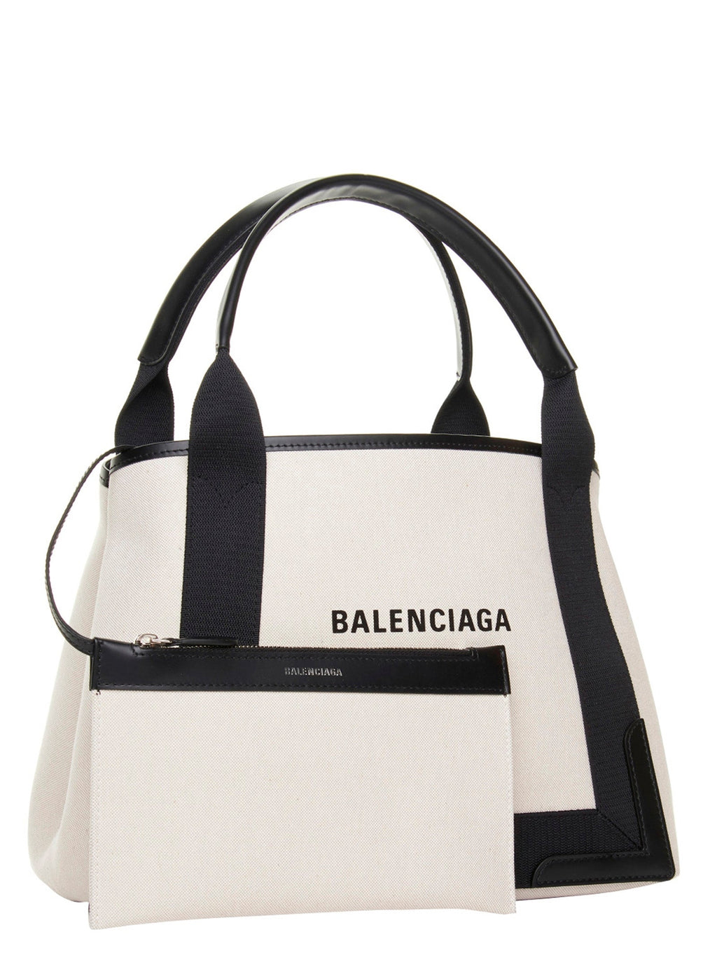 Balenciaga Women 'Navy Cabas' Small Shopping Bag