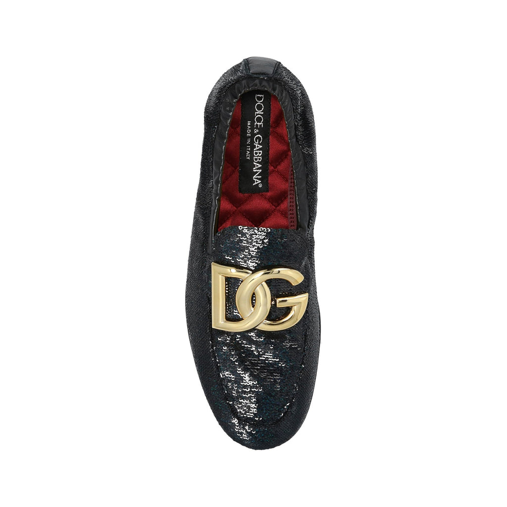 Dolce & Gabbana Ariosto Paillettes Loafers Men