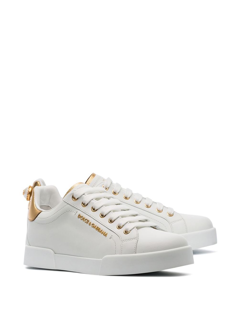 Dolce & Gabbana Women Sneakers With Decoration
