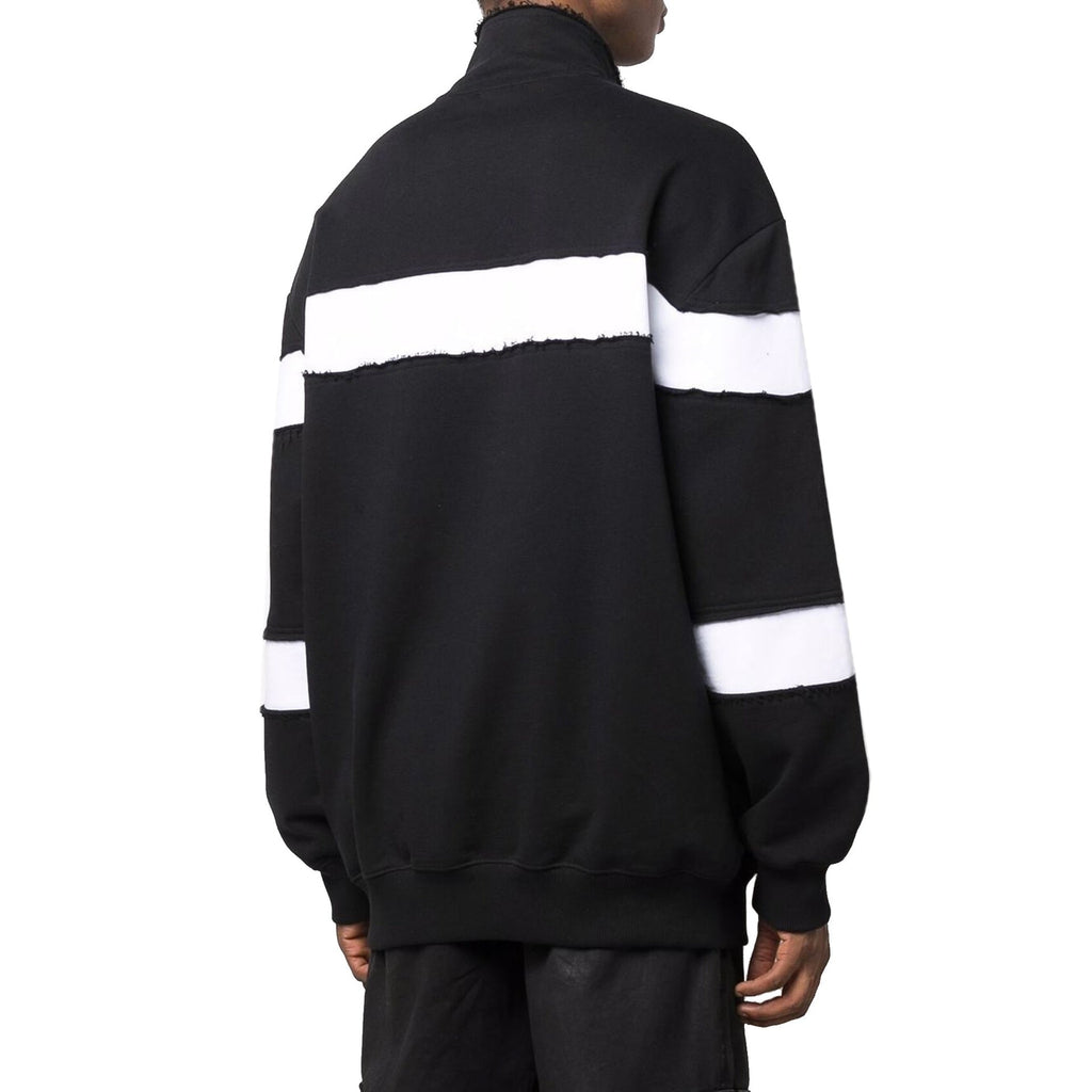 Balmain Circle Logo Cotton Sweatshirt Men