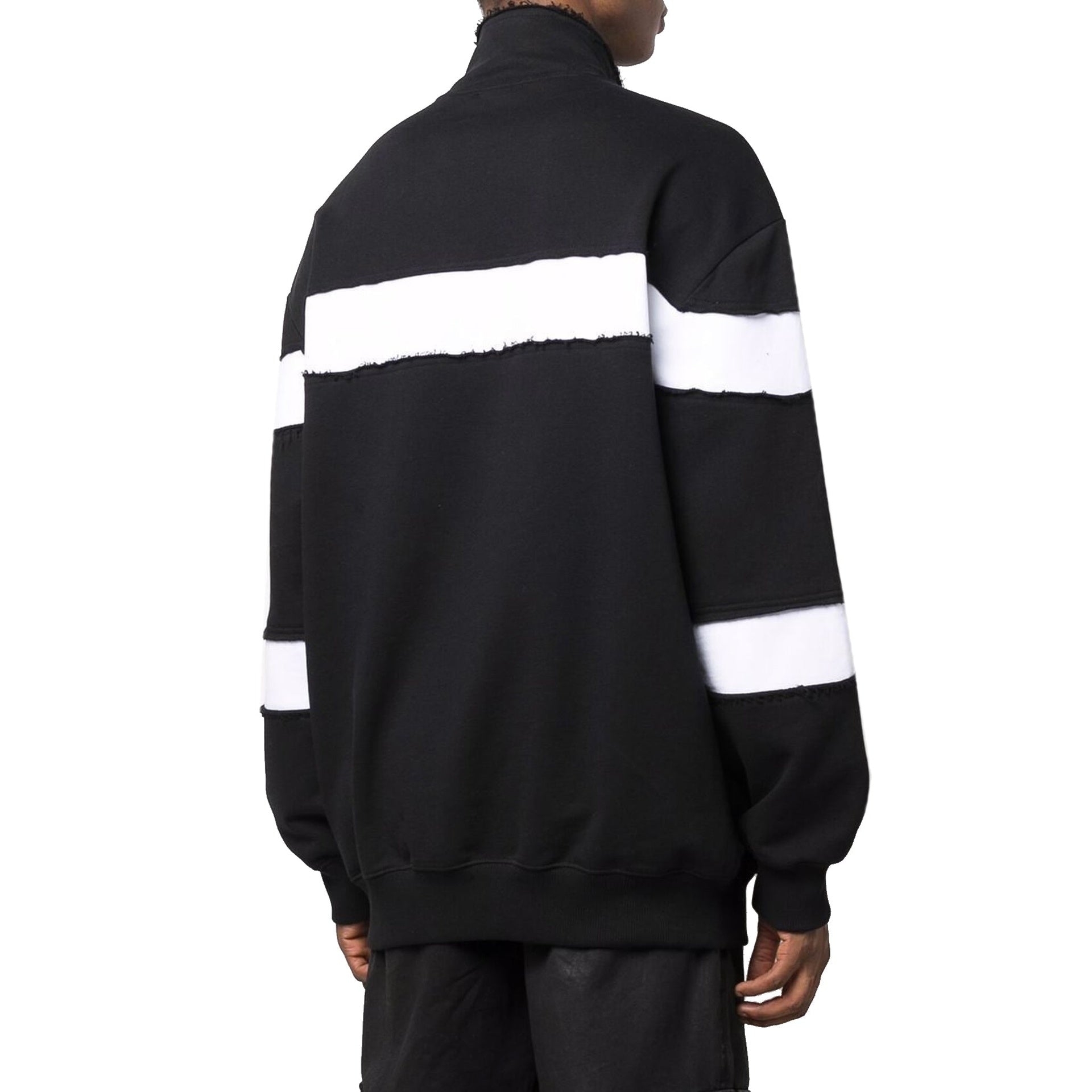 Balmain Circle Logo Cotton Sweatshirt Men