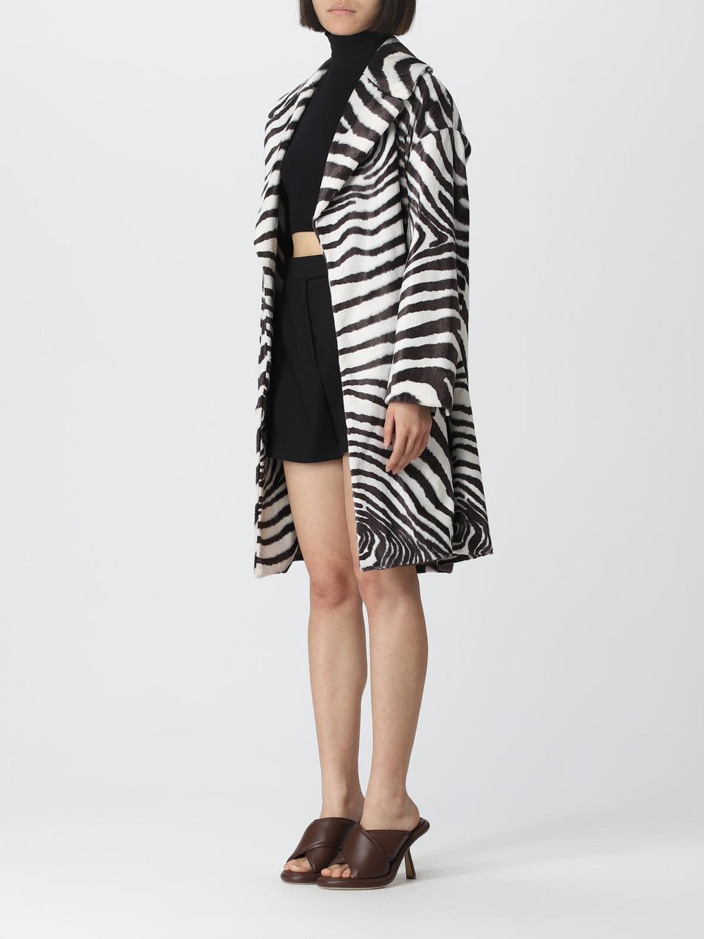 'S Max Mara Coat Woman Ecru