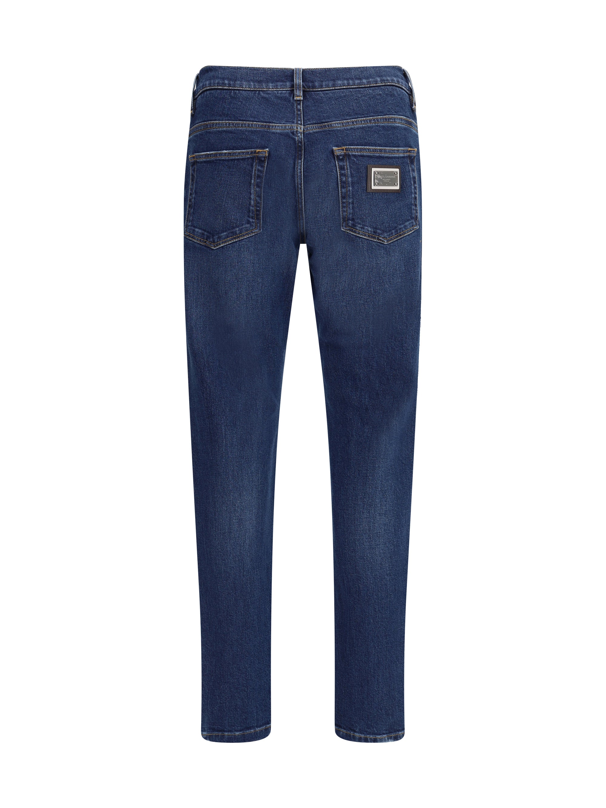 Dolce & Gabbana Men Mid-Rise Jeans